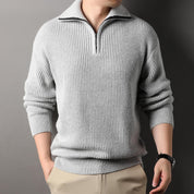 Everett Ribbed Knit Sweater