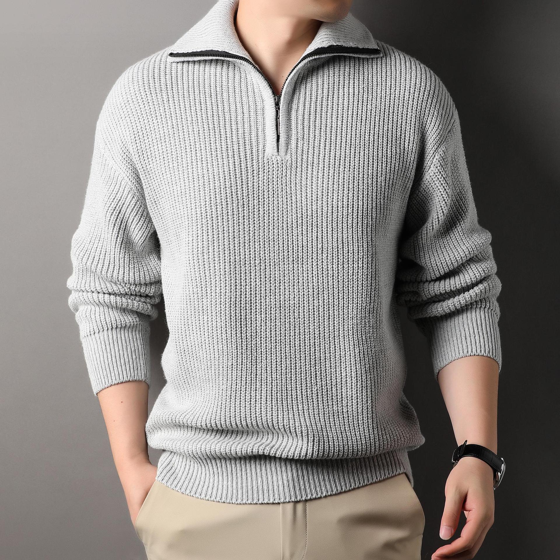 Everett Ribbed Knit Sweater