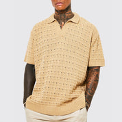 Miles Textured Polo Shirt