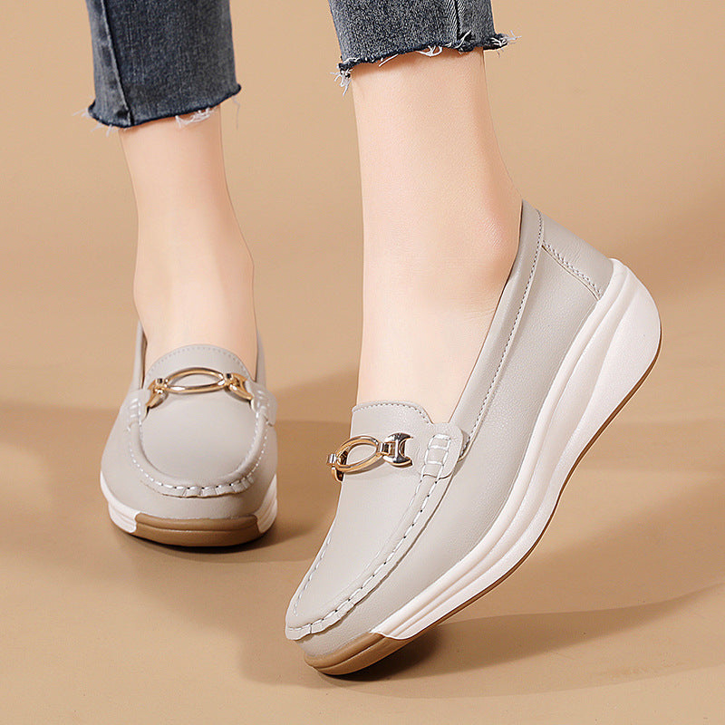 Elaine Orthopedic Wedge Loafers