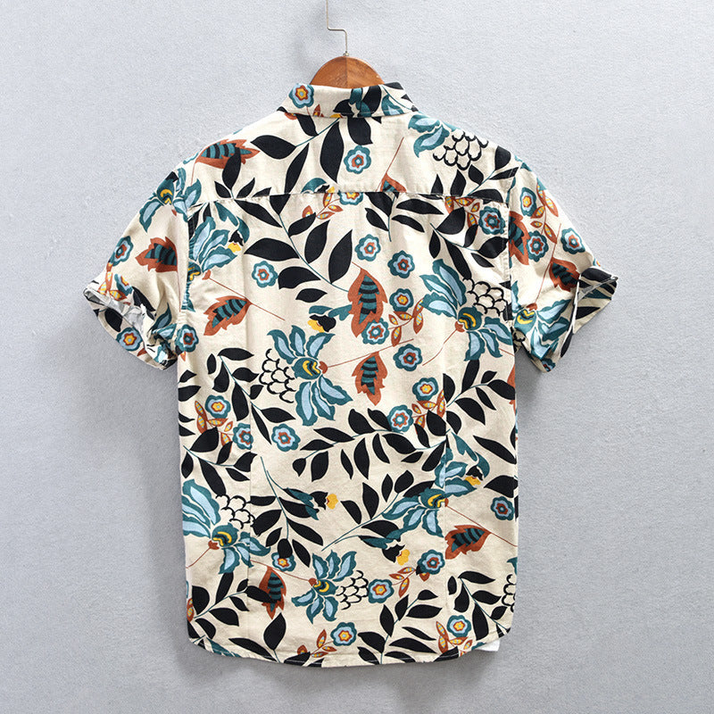 Wade Floral Cotton Shirt