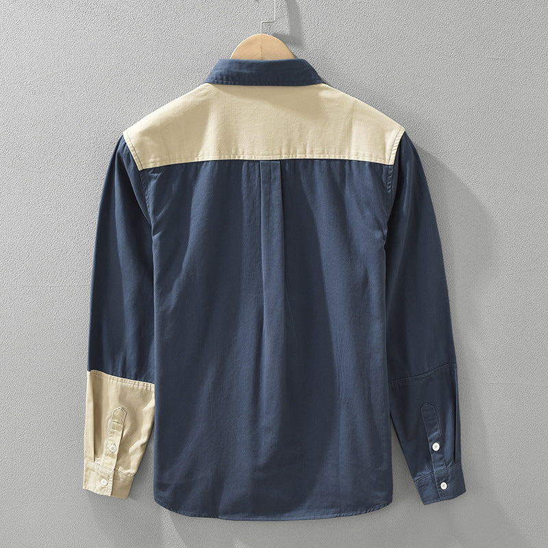 Lyndon Cotton Colorblock Shirt