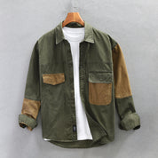 Clifton Colorblock Cotton Shirt