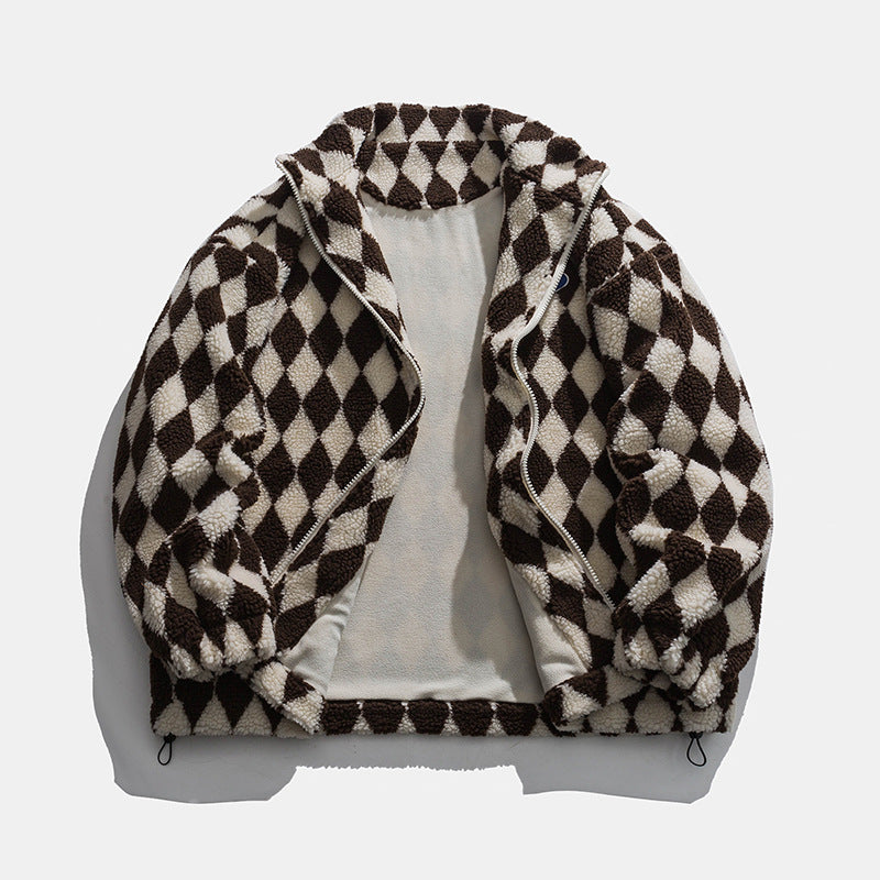 Winton Fleece Checkered Jacket