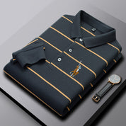 Wexford Striped Cotton Polo