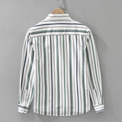 Seaton Cotton Striped Shirt
