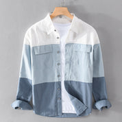 Cooper Colorblock Cotton Shirt