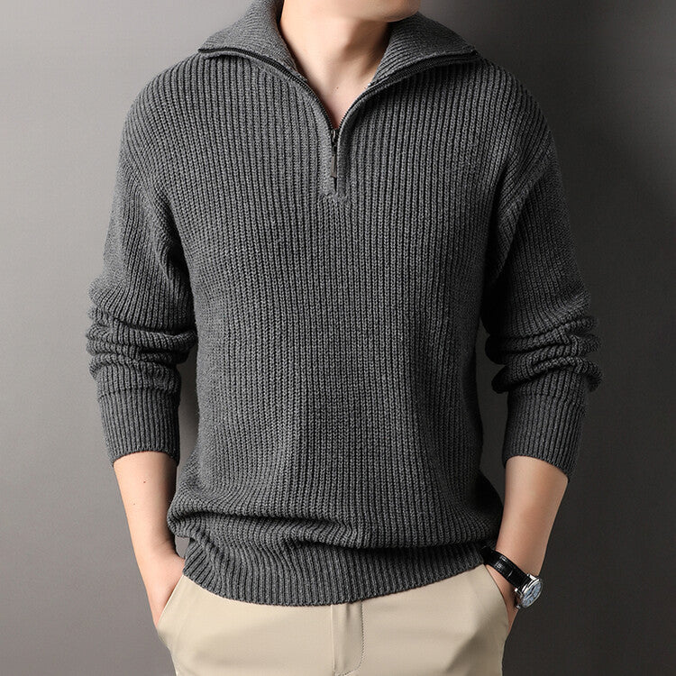 Everett Ribbed Knit Sweater