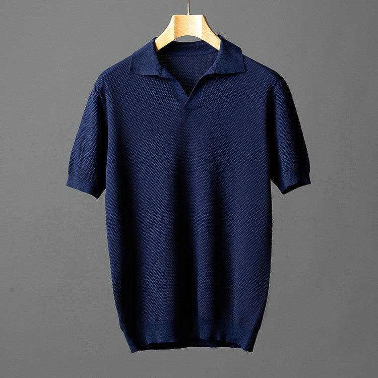 Domenico Cotton Knit Polo