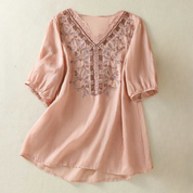 Lydia Linen Blouse
