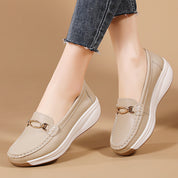 Elaine Orthopedic Wedge Loafers