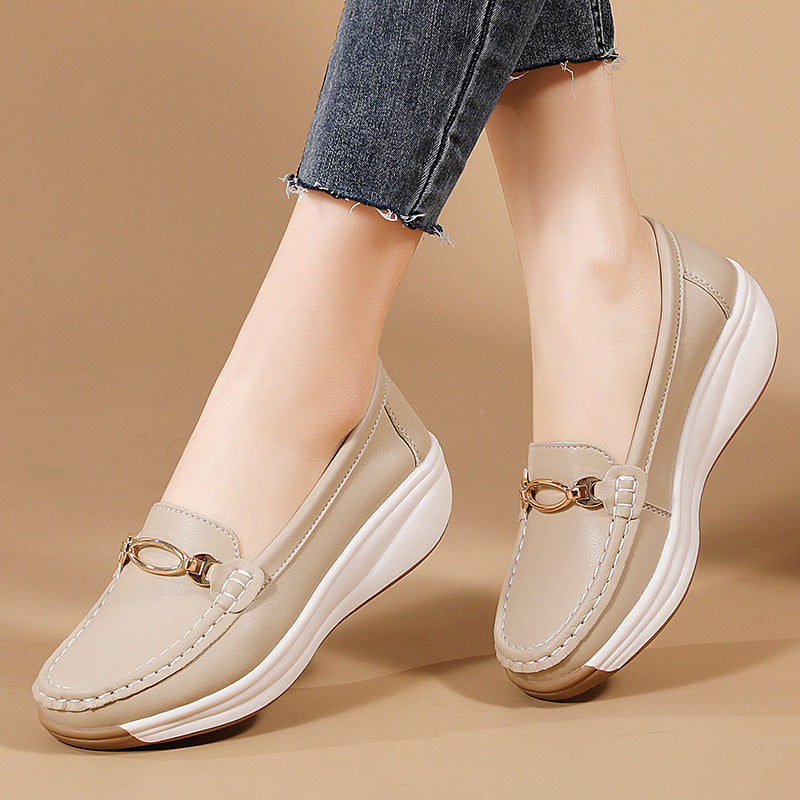 Elaine Orthopedic Wedge Loafers