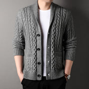 Weston Cable-Knit Cardigan