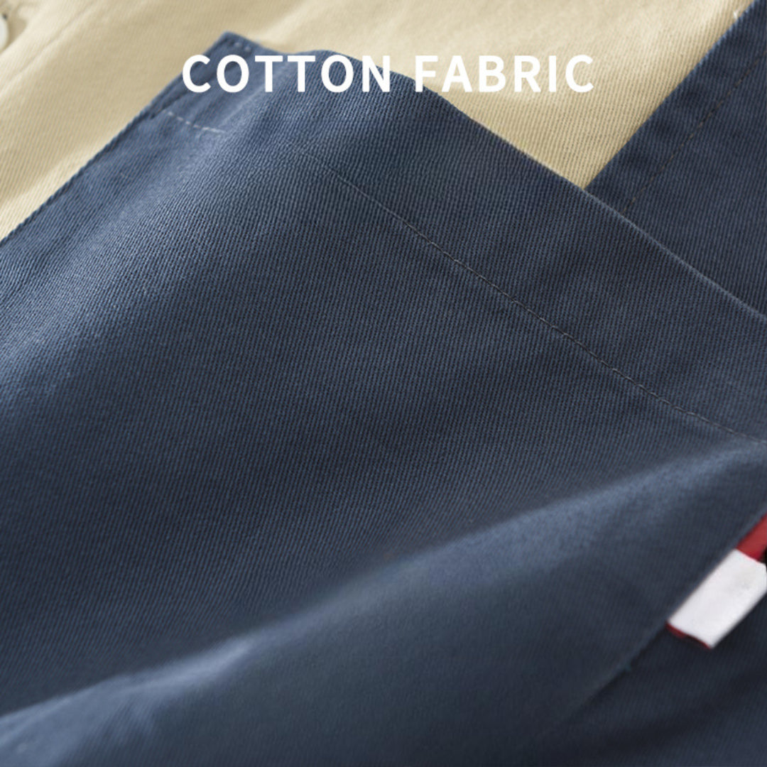 Lyndon Cotton Colorblock Shirt