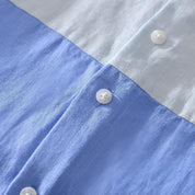 Beau Colorblock Linen Shirt