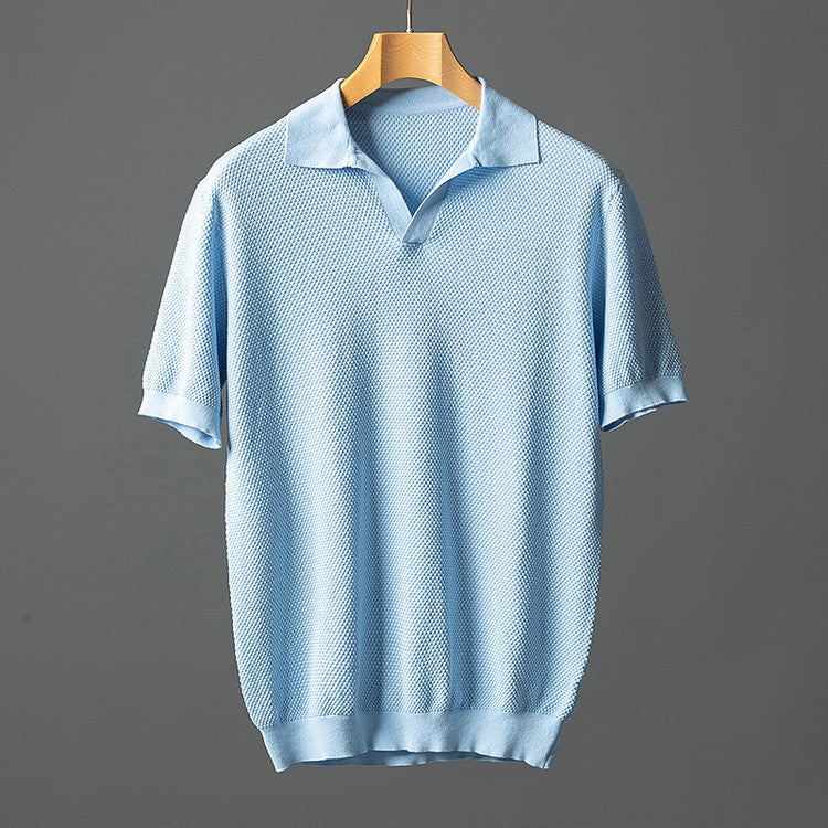 Domenico Cotton Knit Polo