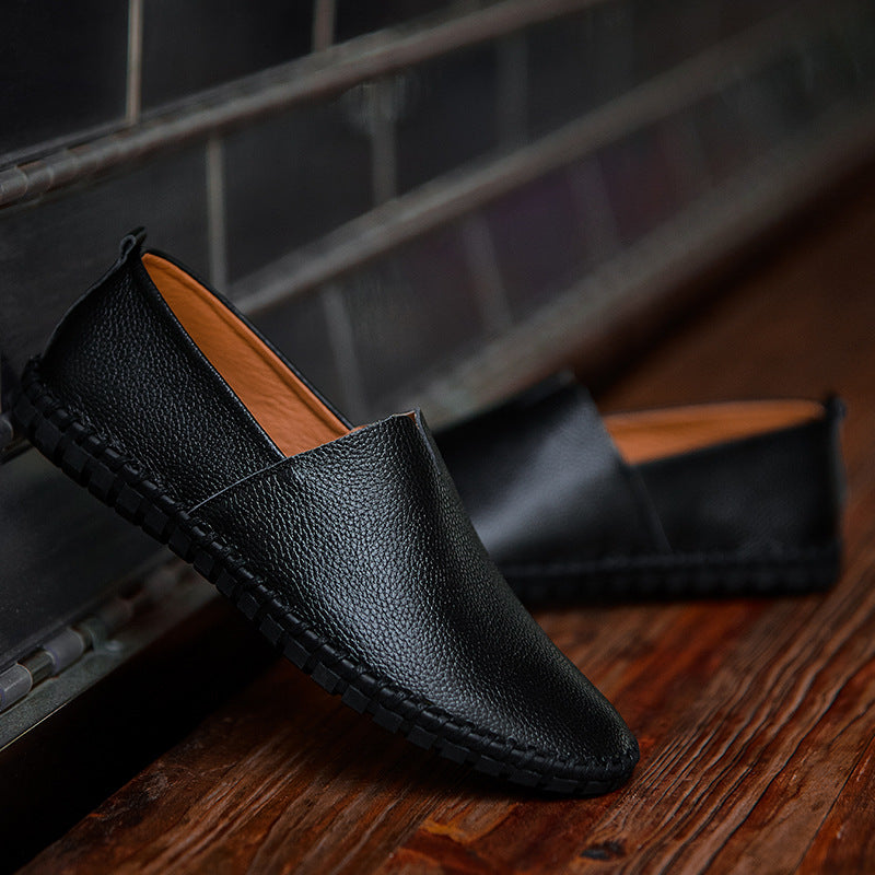 Bianco Slip-On Loafers