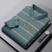 Wexford Striped Cotton Polo
