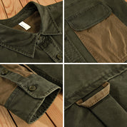 Clifton Colorblock Cotton Shirt
