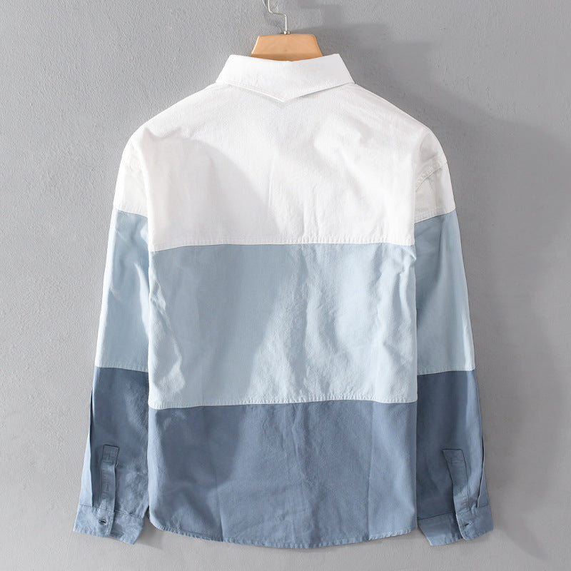 Cooper Colorblock Cotton Shirt