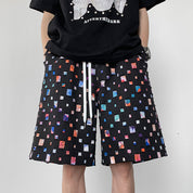 Heath Frayed Patchwork Shorts