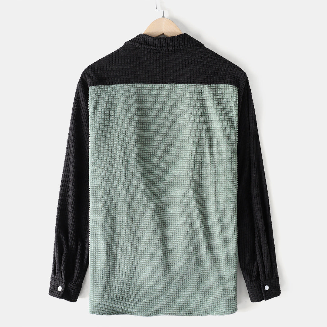 Easton Colorblock Corduroy Shirt
