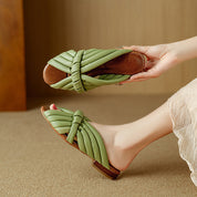 Amelia Braided Slip-Ons