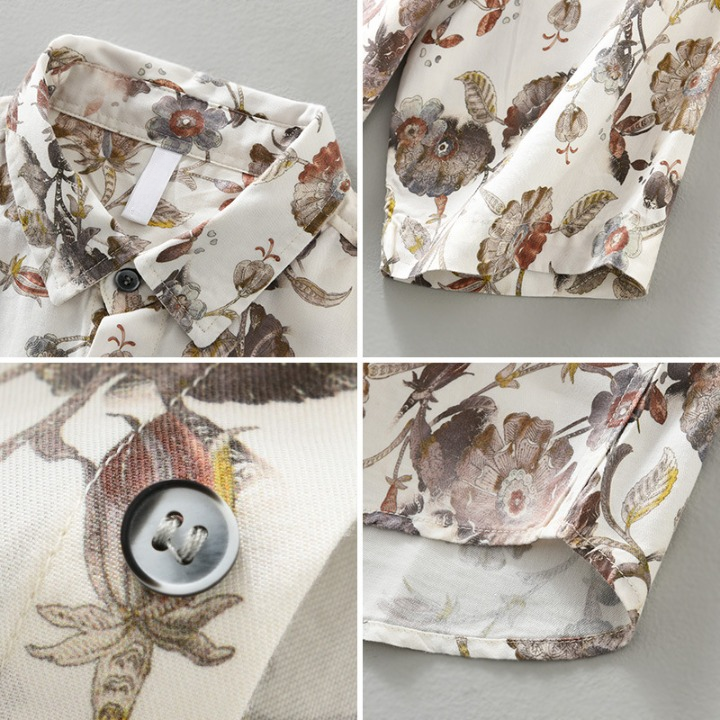Larkin Cotton Floral Shirt