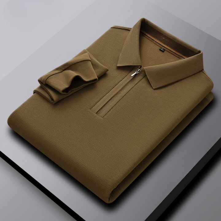 Hartford Long-Sleeve Polo