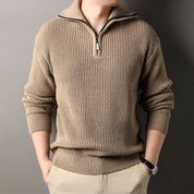 Everett Ribbed Knit Sweater