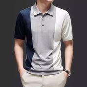 Belmont Colorblock Knit Polo