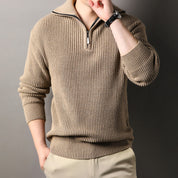 Everett Ribbed Knit Sweater