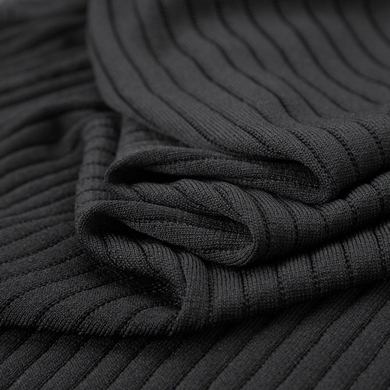 Pierce Ribbed Knit Polo