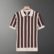 Kingsley Knit Striped Polo