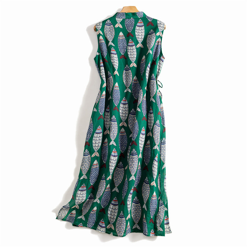 Lydia Linen Dress