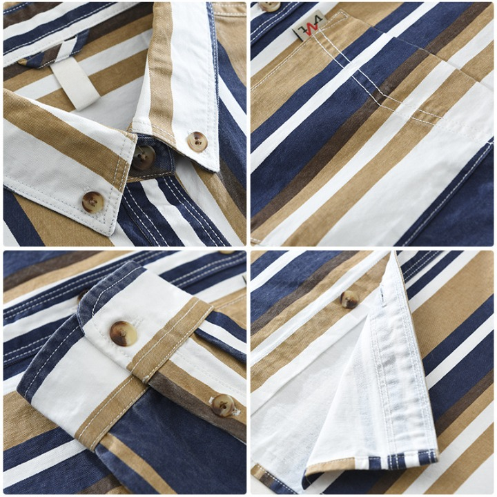Harlan Striped Cotton Shirt