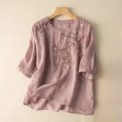 Maelis Cotton Tunic Blouse