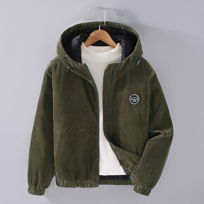 Rodrigo Corduroy Hooded Jacket