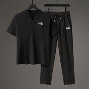Maxwell Embroidery Linen Set