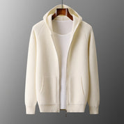 Lucerne Wool Hooded Cardigan