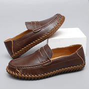 Reed Leather Moccasin Loafers