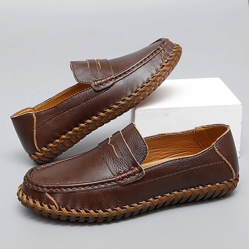 Reed Leather Moccasin Loafers