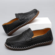 Reed Leather Moccasin Loafers