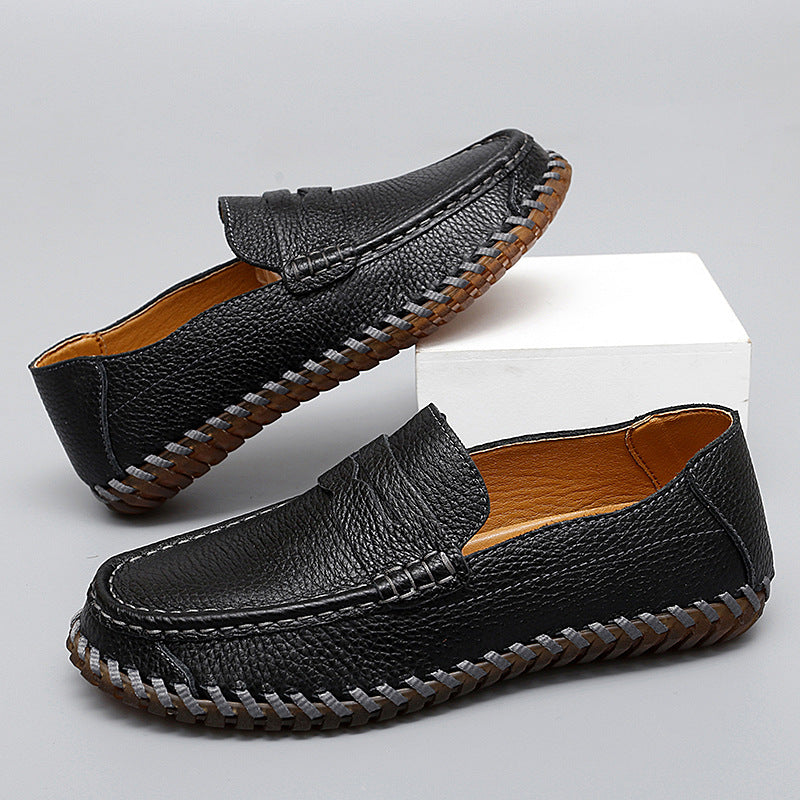 Reed Leather Moccasin Loafers