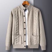 Hartley Cable-Knit Cardigan