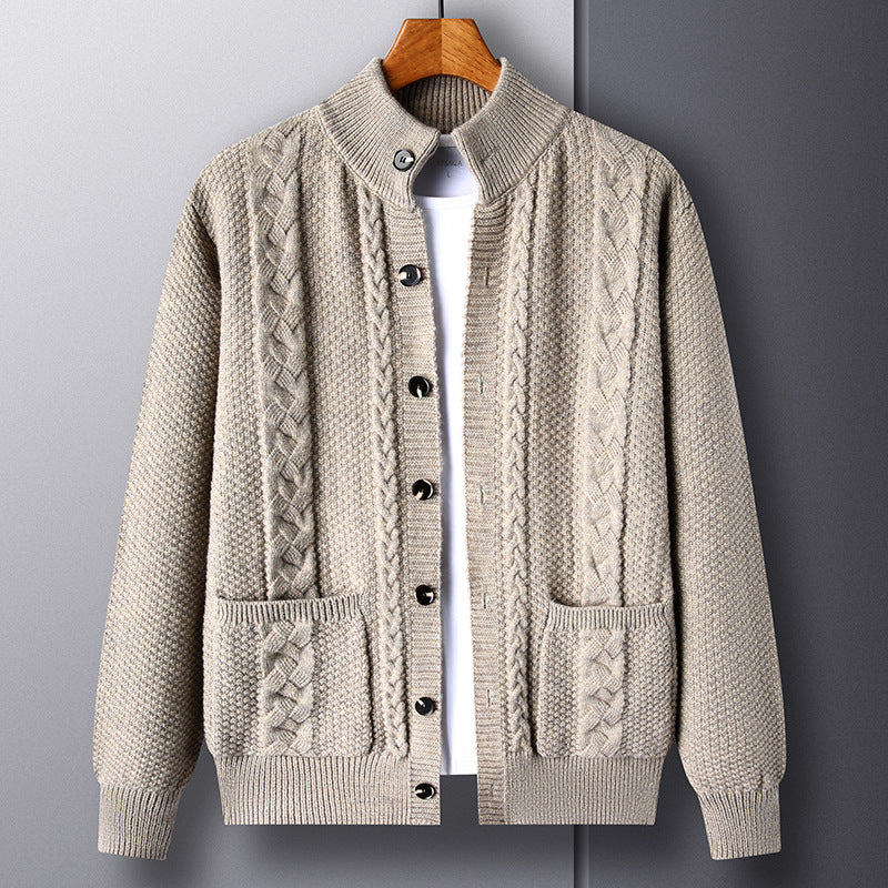 Hartley Cable-Knit Cardigan