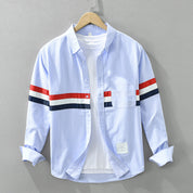 Whitfield Cotton Striped Shirt
