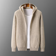 Lucerne Wool Hooded Cardigan