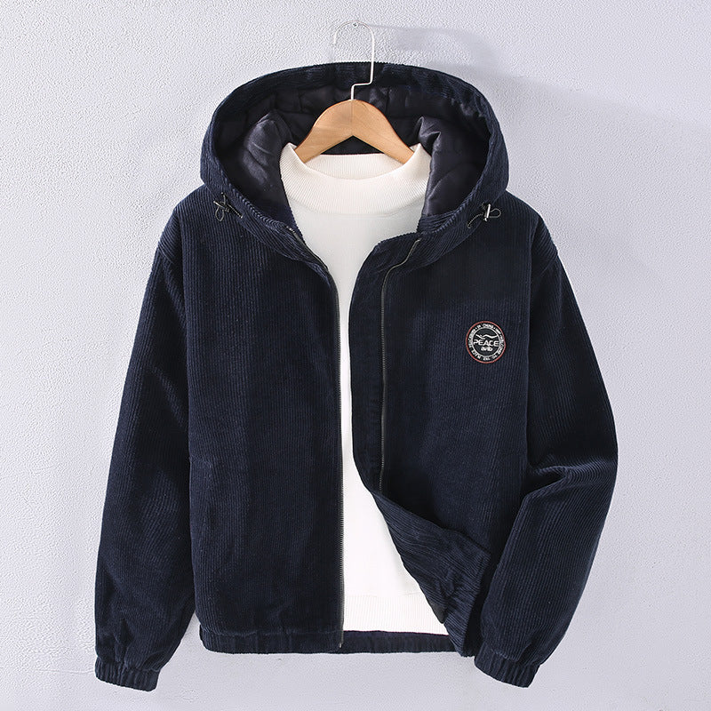 Rodrigo Corduroy Hooded Jacket
