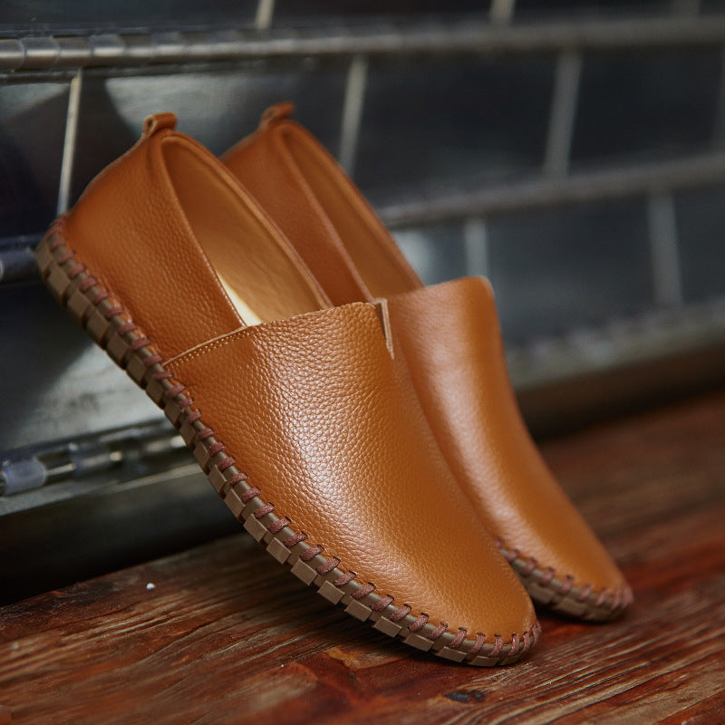 Bianco Slip-On Loafers